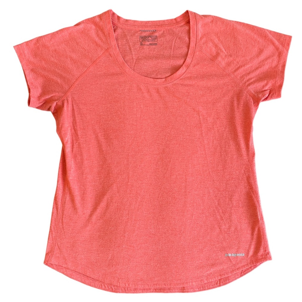 Patagonia Orange T-Shirt Top Womens XL Style#23477